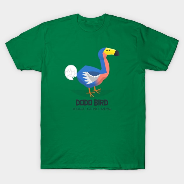 Dodo Bird Coolest Extinct Animal T-Shirt by soondoock